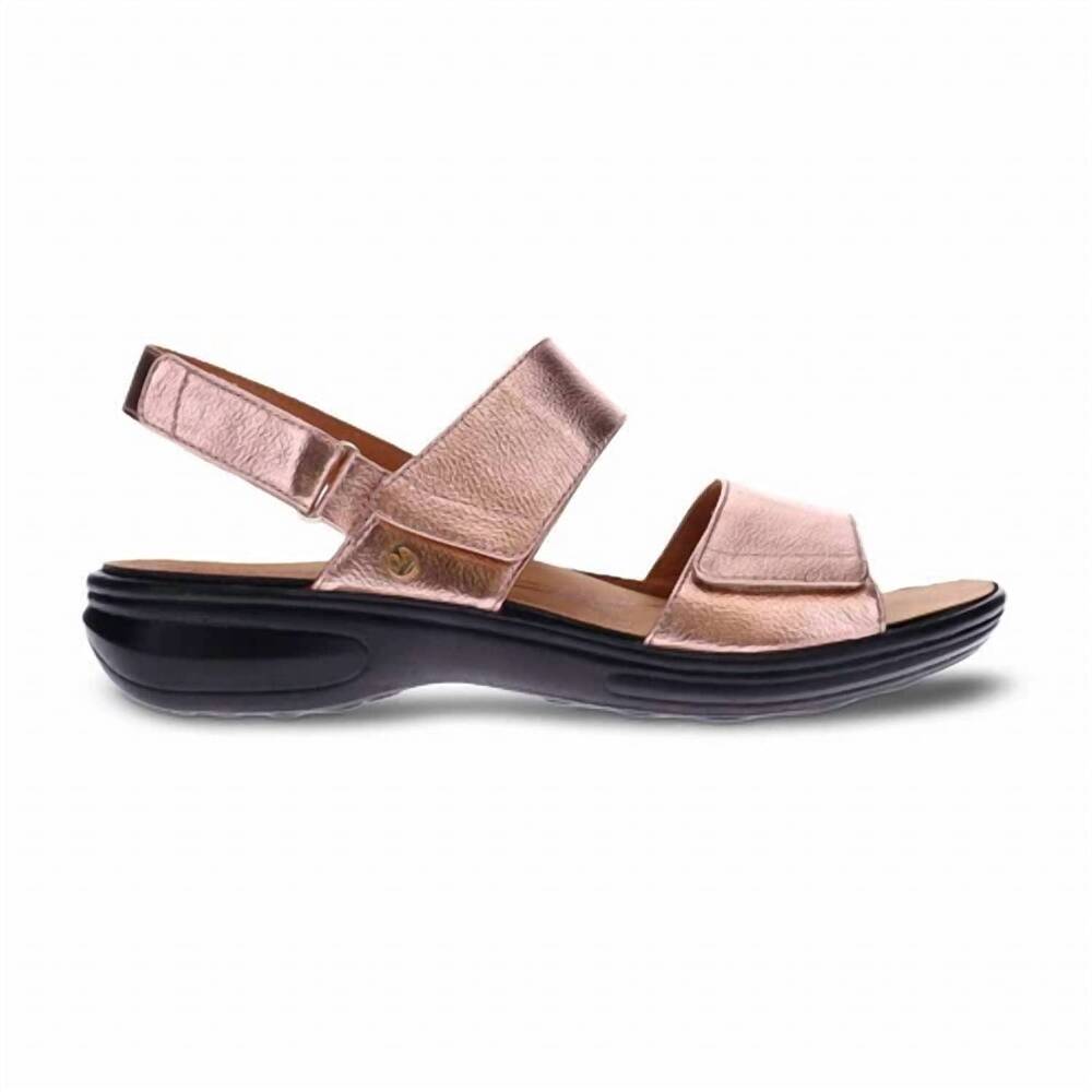 NEW REVERE women's como adjustable slingback sandal in rose